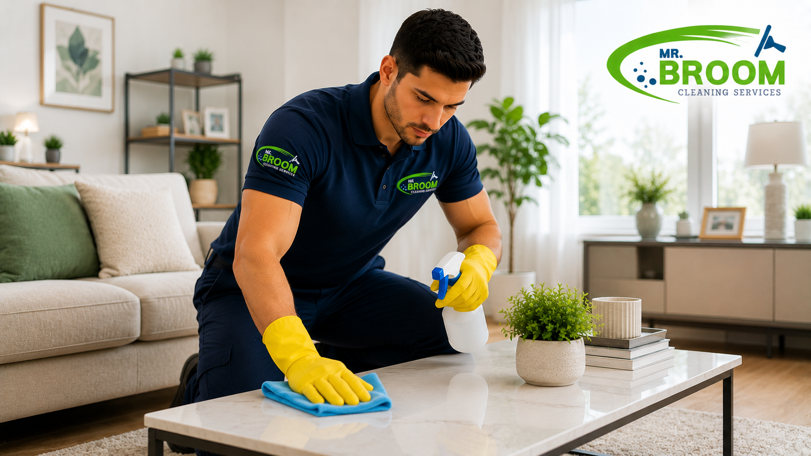 Professional domestic house cleaning service in London by Mr.Broom Cleaners